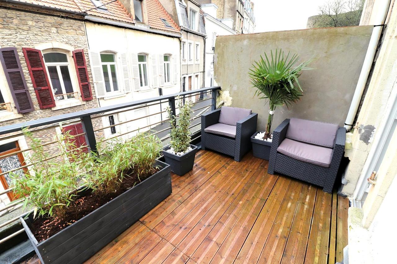 Grand Studio Terrasse Centre Historique Restaurant Nausicaa Boulogne-sur-Mer Exterior photo